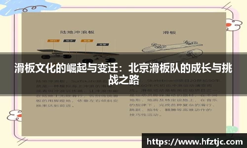 滑板文化的崛起与变迁：北京滑板队的成长与挑战之路